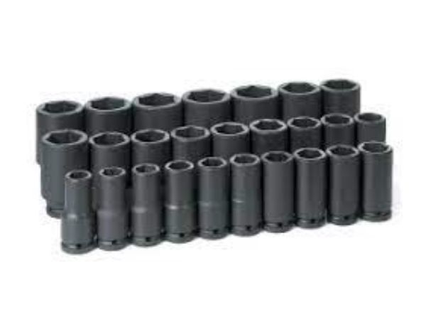 3 4 Drive Impact Socket Set