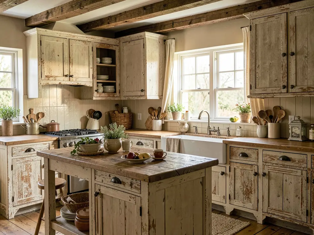 Vintage Farmhouse Kitchen Ideas