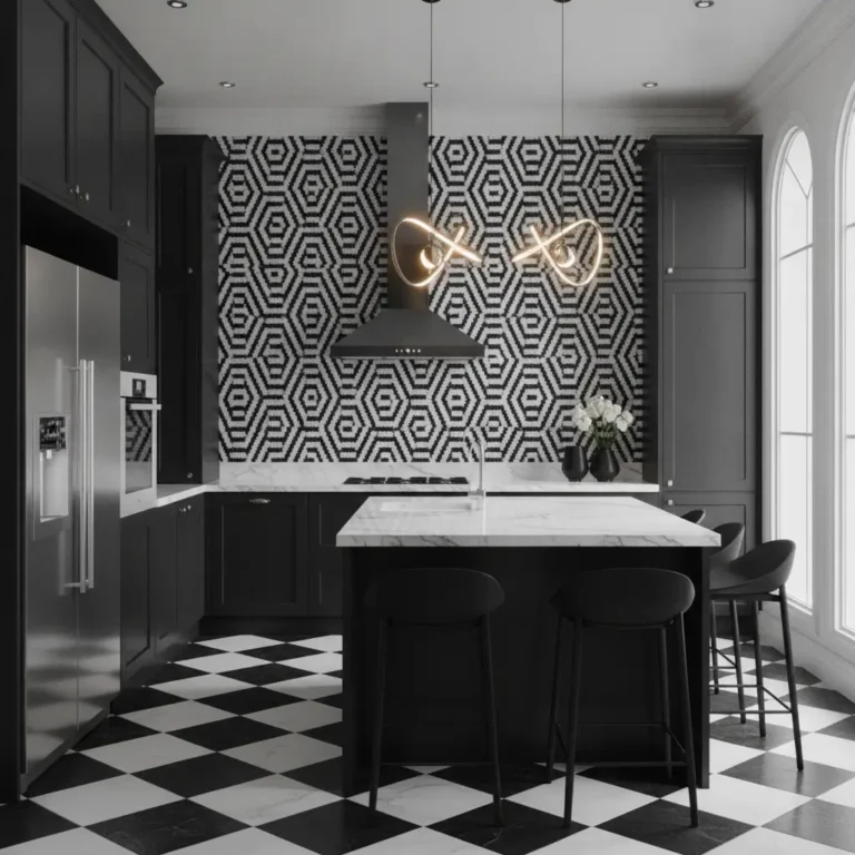 15 Amazing Black and White Kitchen Ideas That Feel Luxurious