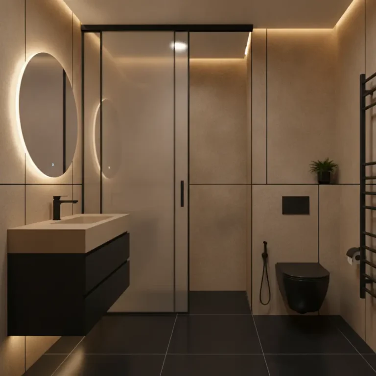 15 Incredible Black and Tan Bathroom Ideas Clean Aesthetic