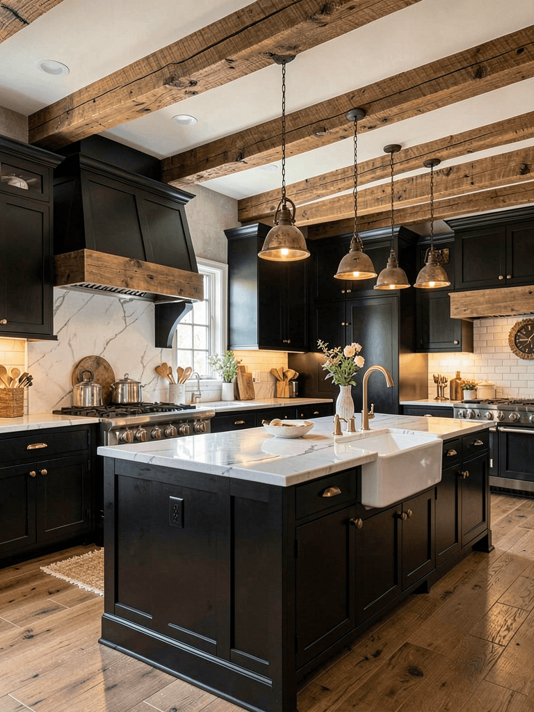 15 Elegant Luxury Black Kitchen Ideas with Designer Style