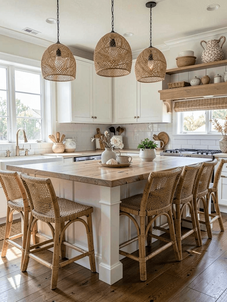 15 Elegant Coastal Farmhouse Kitchen Ideas for Cozy Charm