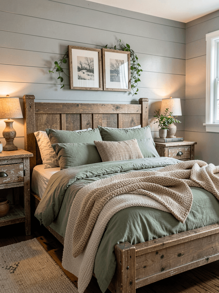 15 Beautiful Grey and Green Bedroom Ideas for Relaxing Spaces