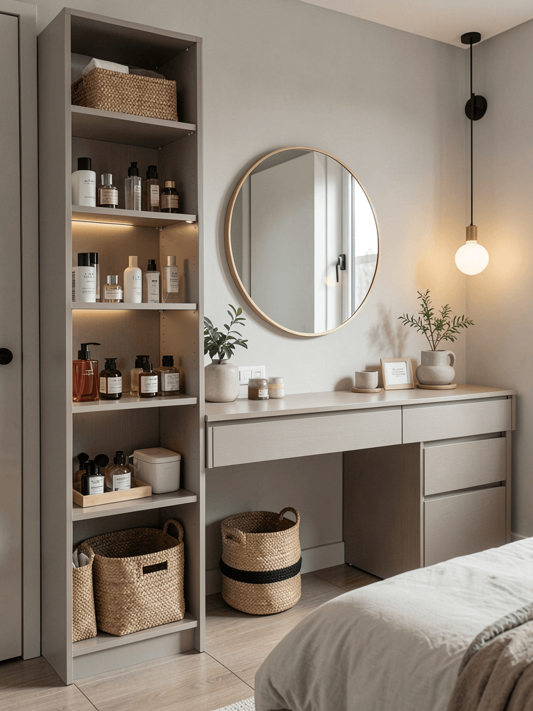 15 Creative Small Vanity Ideas Bedroom Budget Friendly