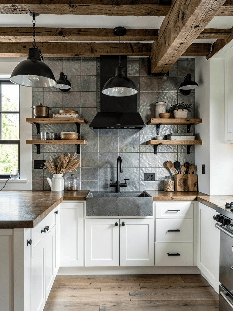 15 Beautiful Farmhouse Kitchen Backsplash Ideas You’ll Love