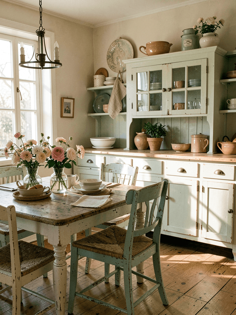 15 Beautiful Farmhouse Kitchen Table Ideas for Cozy Homes