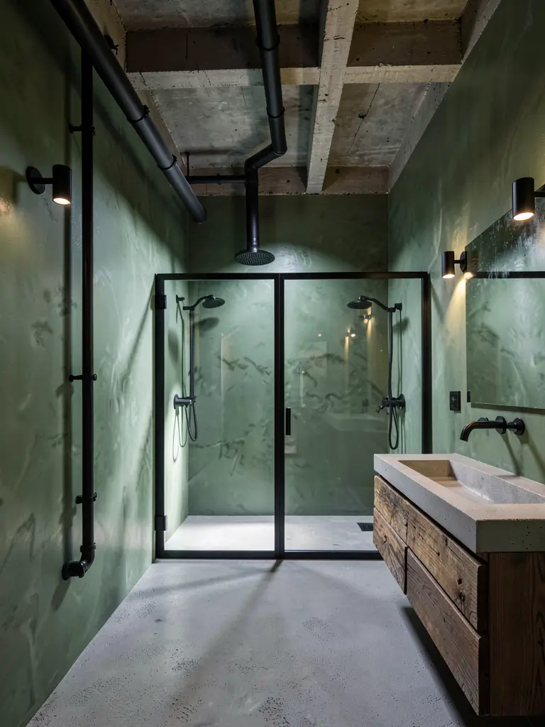 15 Chic Green and Black Bathroom Ideas That Feel Luxurious
