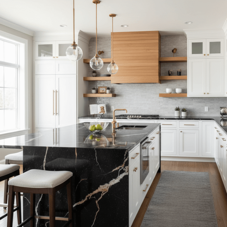 15 Dreamy Black Granite Kitchen Looks for Every Home