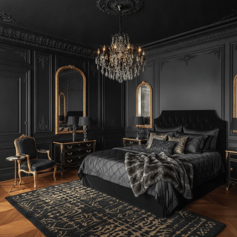15 Dreamy Black Bedroom Aesthetic Ideas for Modern Homes