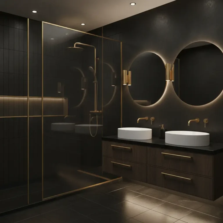 15 Modern Black and Gold Bathroom Ideas Worth Saving